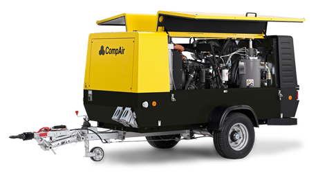 Mobile screw compressors