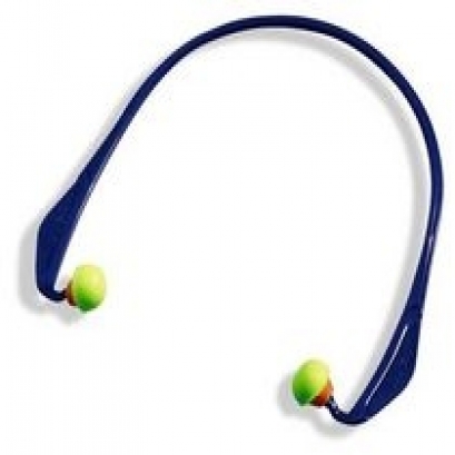 Banded ear plugs