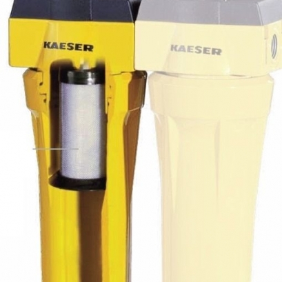 Compressed air filter