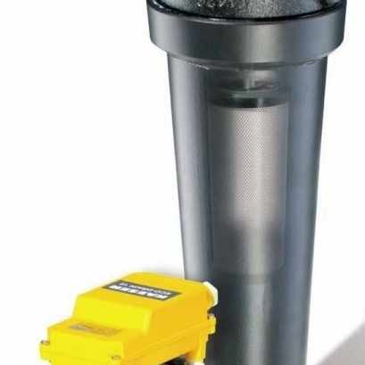 High pressure compressed air filter