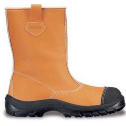 Leather safety boots