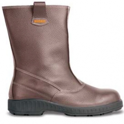 Leather safety boots