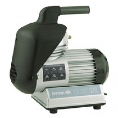 Monobloc diaphragm air compressor