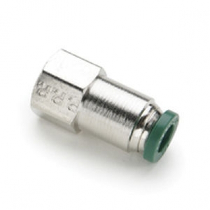 Nickel plated brass pneumatic push-in fitting