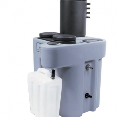 Oil-condensate separator for compressed air