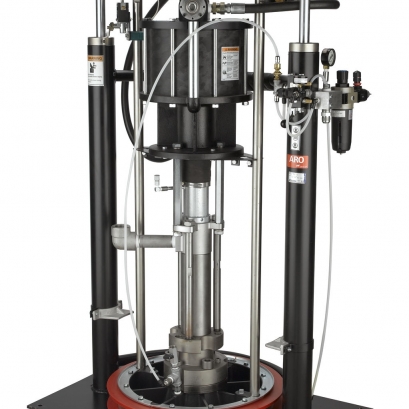 Piston pump for UV ink