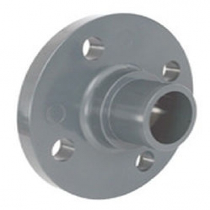 Plastic neck flange