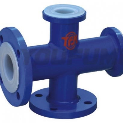 PTFE lined cross coupling