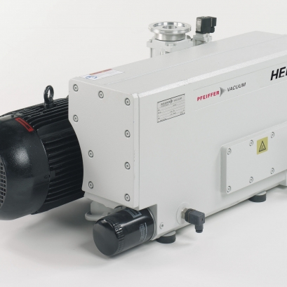 Single-stage rotary vane vacuum pump