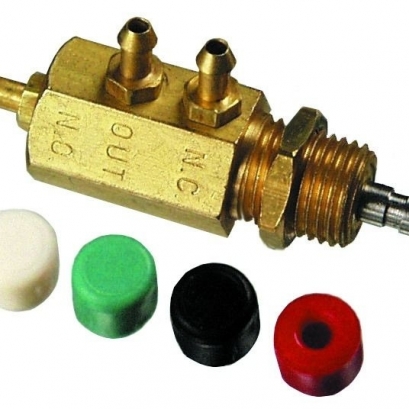 Sub-miniature air actuated spool valve