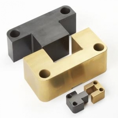 Tapered interlock for mold and tool