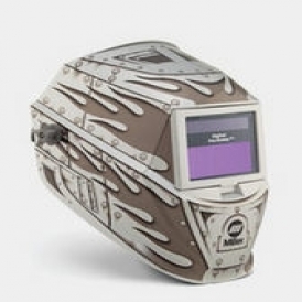 Auto-darkening welding helmet