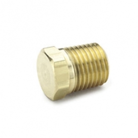 Brass male end cap