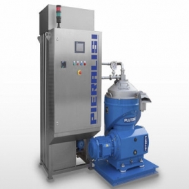 Centrifugal separator for olive oil