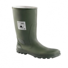 Chemical resistant safety boots