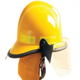 Fire protective helmet
