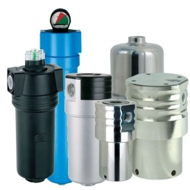 High efficiency compressed air filter