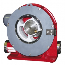 High flow, high pressure peristaltic pump