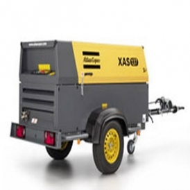 Oil injected screw compressor (portable)