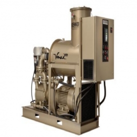 Oil sealed liquid ring pump vacuum unit