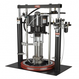 Piston pump for UV ink