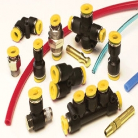 Plastic push-in fitting