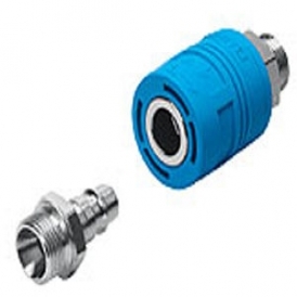 Pneumatic quick coupling