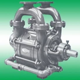 Single-stage liquid ring air compressor