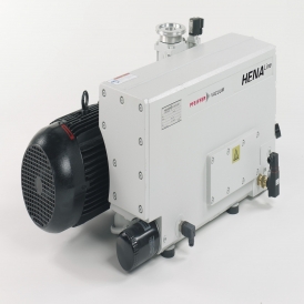 Single-stage rotary vane vacuum pump