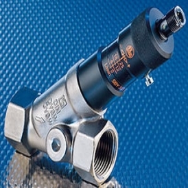  Thermal flow sensor for liquids